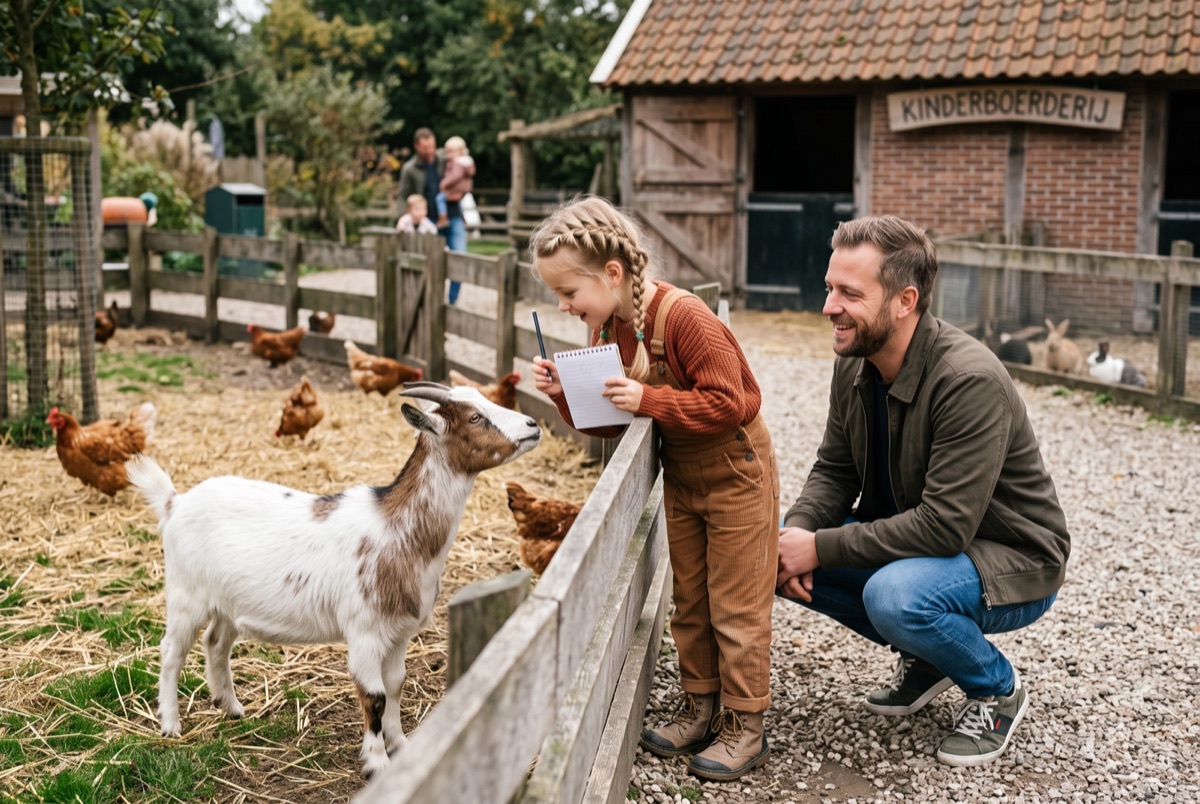 De kinderboerderij-verslaggever