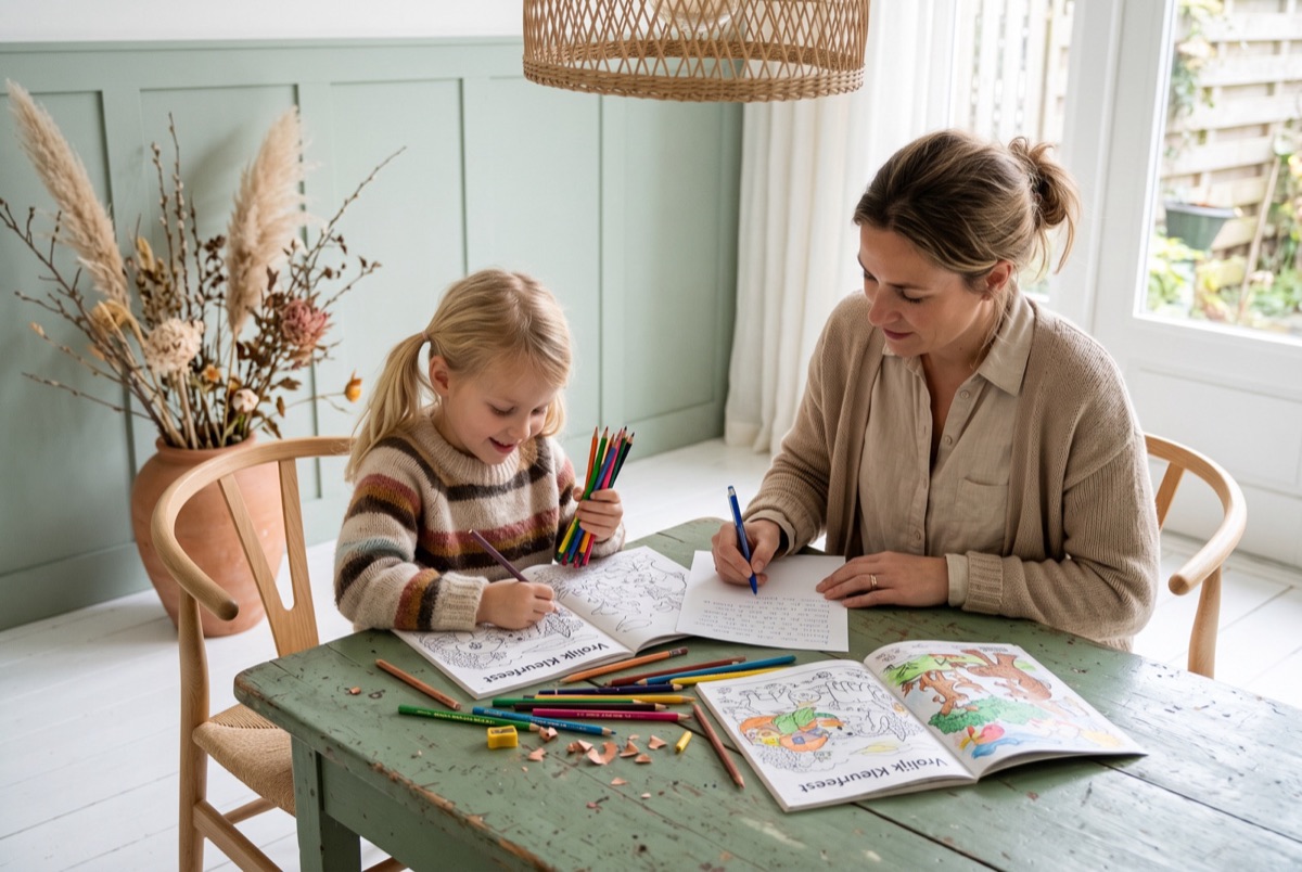Het kleurboek met geheime verhalen