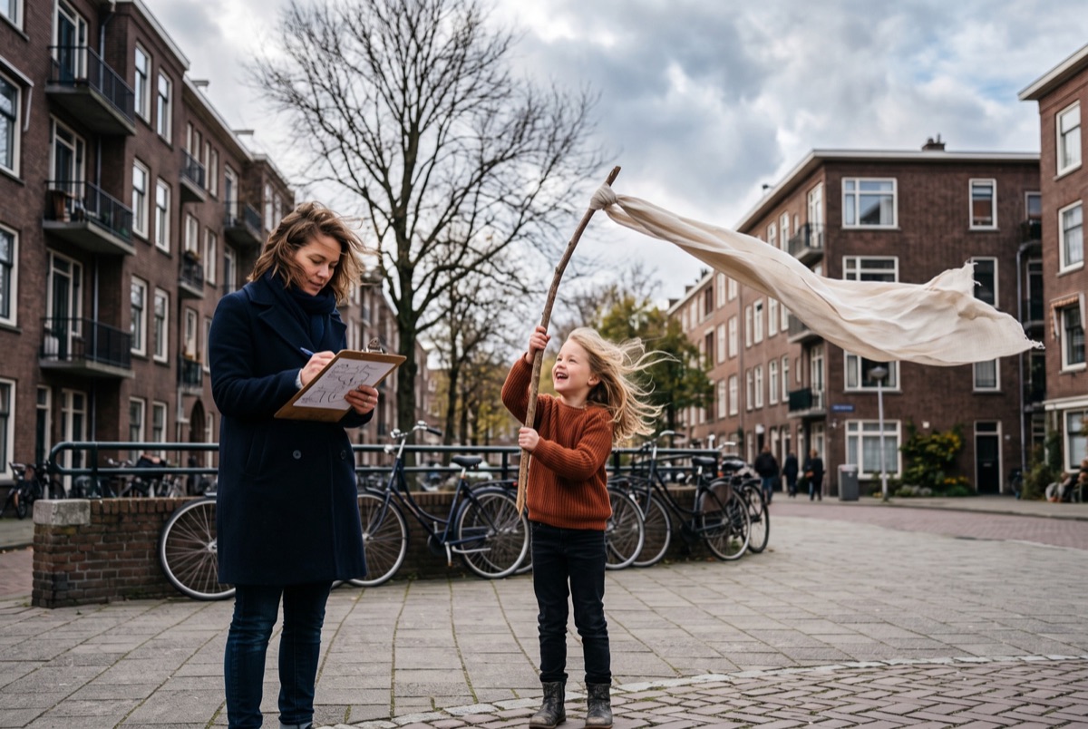 Waar waait het het hardst in de wijk?